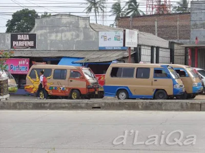 angkot jurusan Tegineneng - Terminal Rajabasa