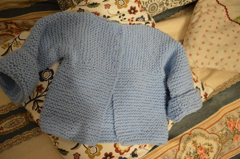 Cardigan Per Bebè Prematuro Rebecca - Maglina In Acrilico, Taglie 38-50 Cm | Bianco, Blu O Rosa - Foto 11