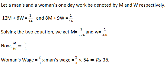 time and wages work problems