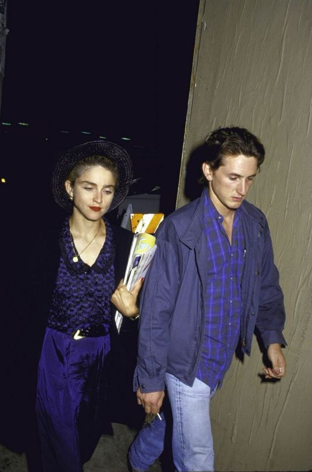 30 Candid Photographs of Madonna and Sean Penn in the 1980s Vintage