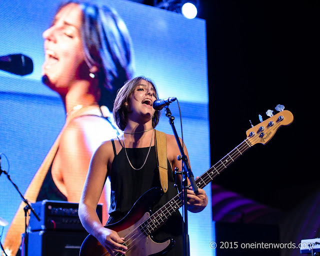 The Beaches at Harbourfront Centre at Ontario's Celebration Zone Panamania Pan Am Games August 13, 2015 Photo by John at One In Ten Words oneintenwords.com toronto indie alternative music blog concert photography pictures