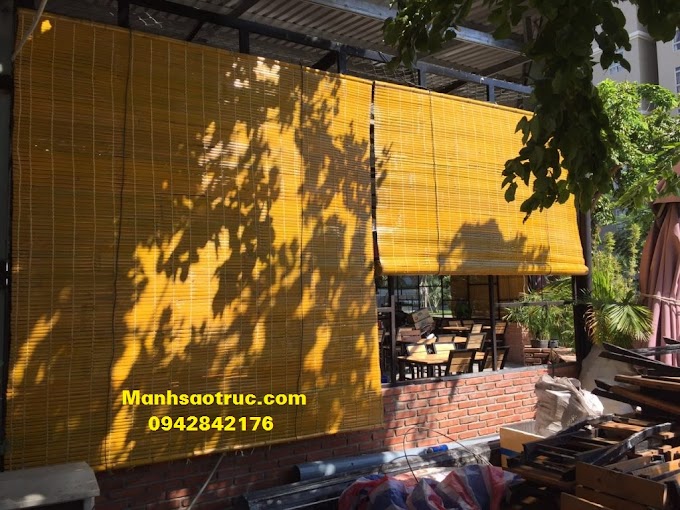 LẮP ĐẶT RÈM TRE TRÚC CHỐNG NẮNG TP.HCM