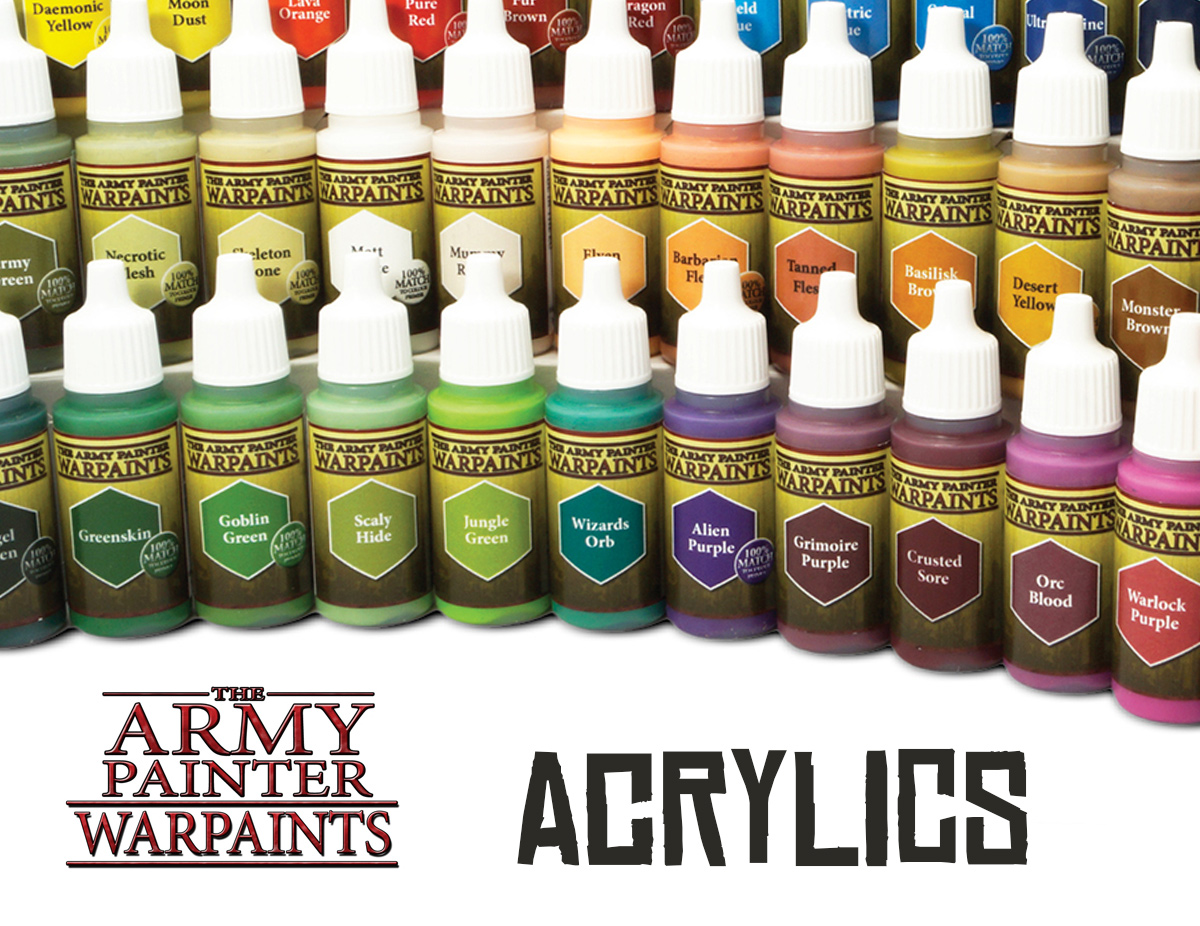 Review The Army Painter Warpaints 1 Acrylic Paints Tale of Painters