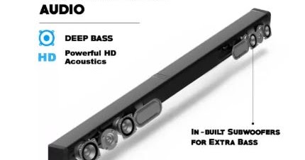 boult audio bassbar a4 40 w bluetooth soundbar