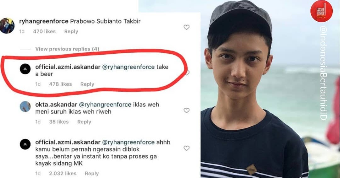 Candaan Gus Azmi Askandar Take A Beer Diingatkan Agar Bertaubat Akhwat Muslimah