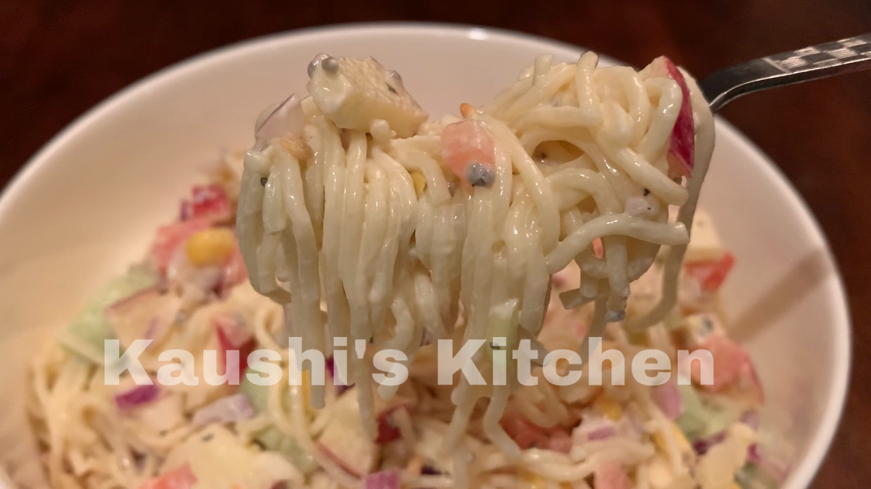 MAYO PASTA SALAD CREAMY PASTA SALAD MAYO SPAGHETTI SALAD