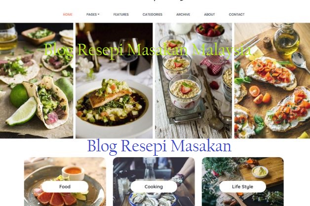 Laman Web dan Blog Masakan Popular di Malaysia