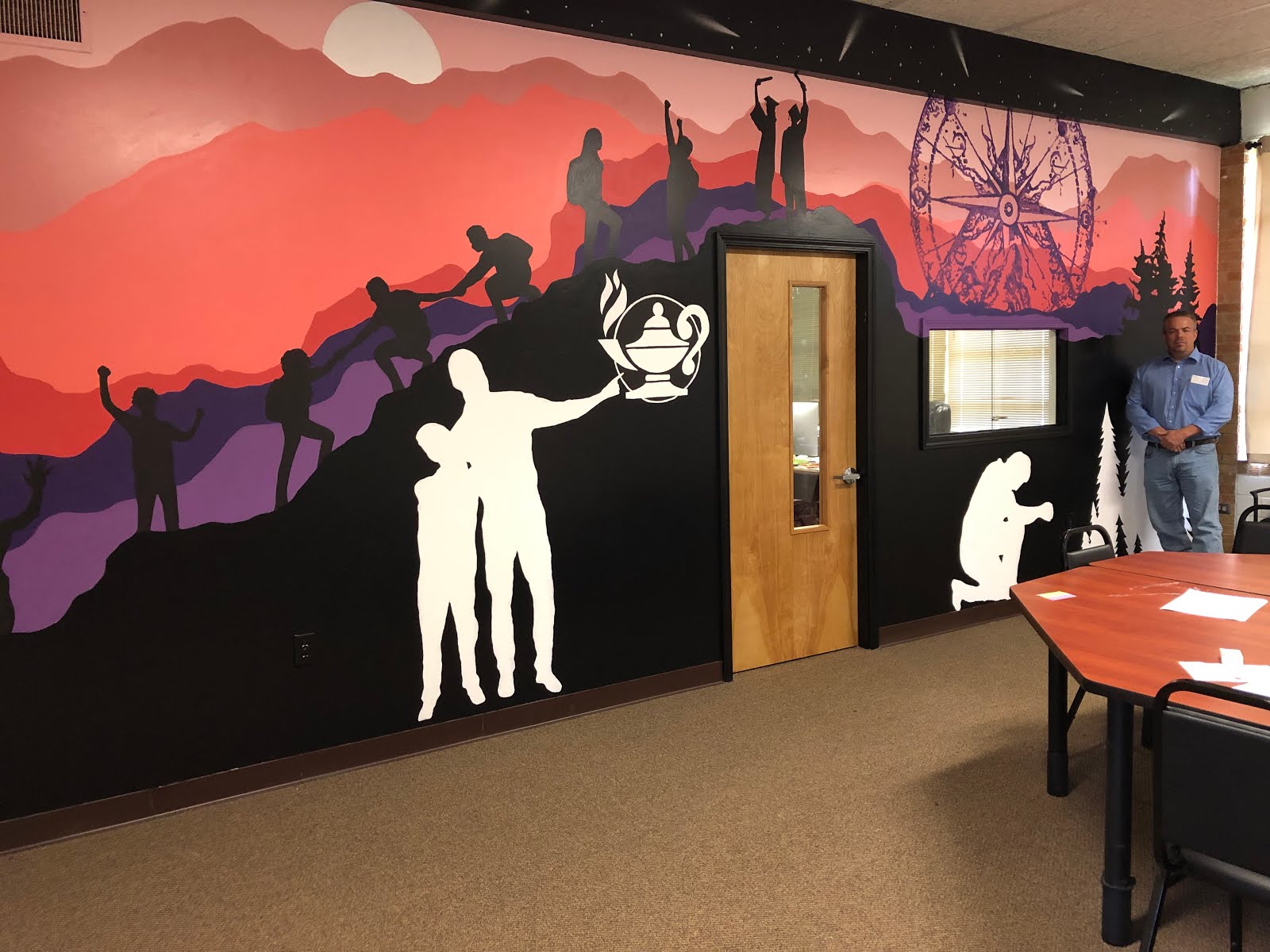 Artistic murals capture essence of exciting local school that helps