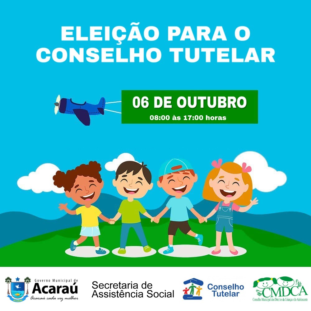 Iniciada Campanha para Conselheiro Tutelar no Município de Acaraú Central de Notícias Acaraú Iniciada Campanha para Conselheiro Tutelar no Município de Acaraú Central de Notícias Acaraú