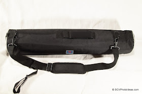 Benro A-298EX shoulder strap clipped on carrying case