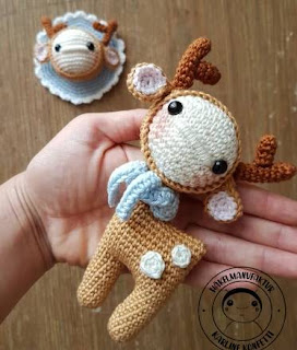 PATRON GRATIS RENO AMIGURUMI 44890