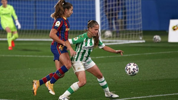 El Betis Femenino cae ante un gran Barça Femenino (0-6)