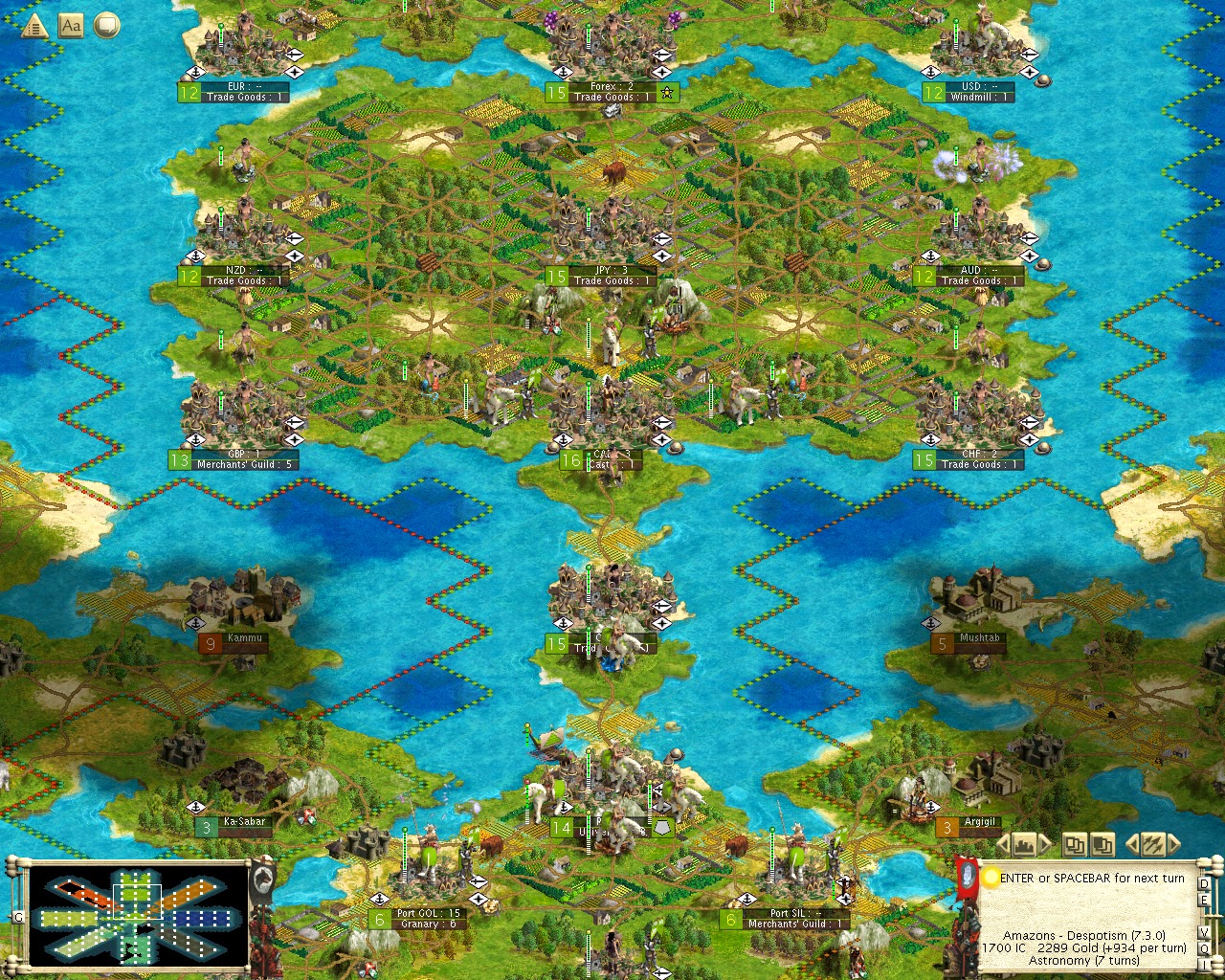 The Best Games Ever: Civilization 3 - Warhammer Fantasy Mod Hub Map