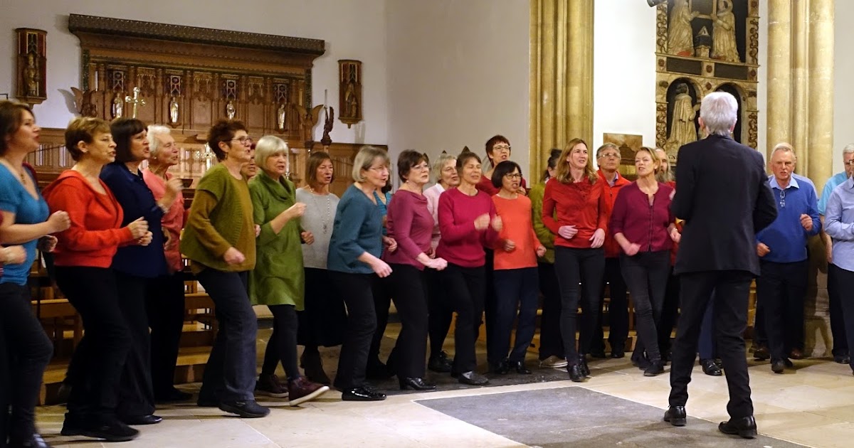 From the front of the choir Singers miss out when there’s no choir