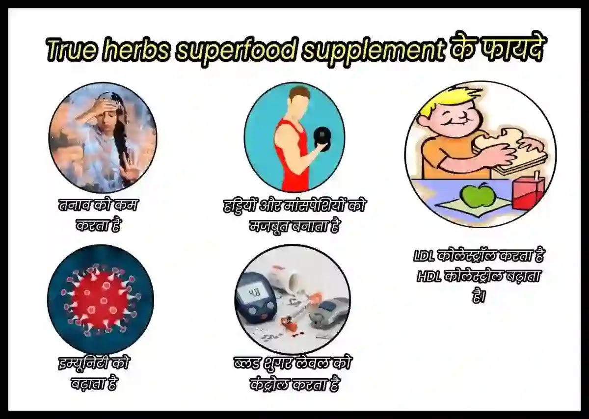 True herbs Superfood Supplement benefits in Hindi True herbs superfood supplement की फायदे