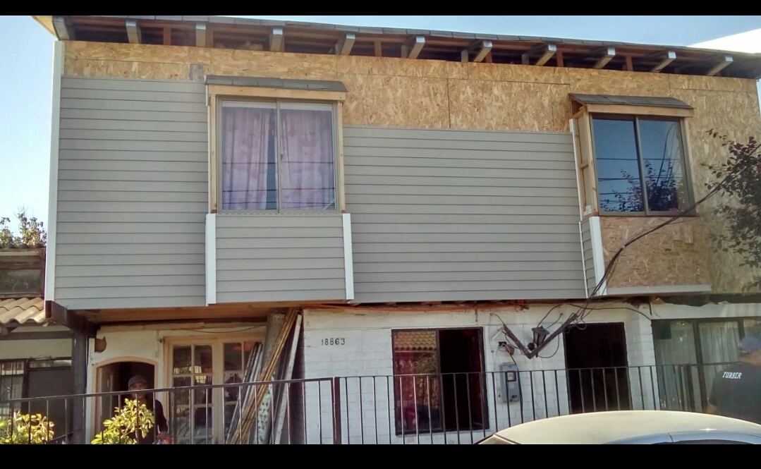 Steele Construcciones Instalación de siding