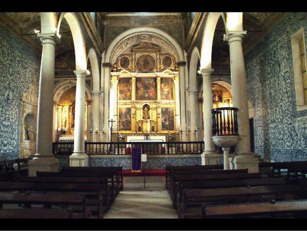 The interior of a Church