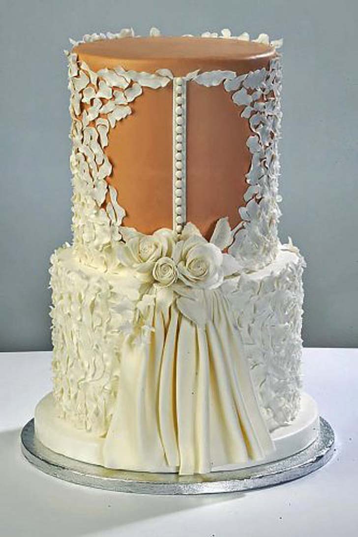 10 STUNNING WEDDING DRESS CAKES FOR YOUR BRIDAL SHOWER Cake Magazine