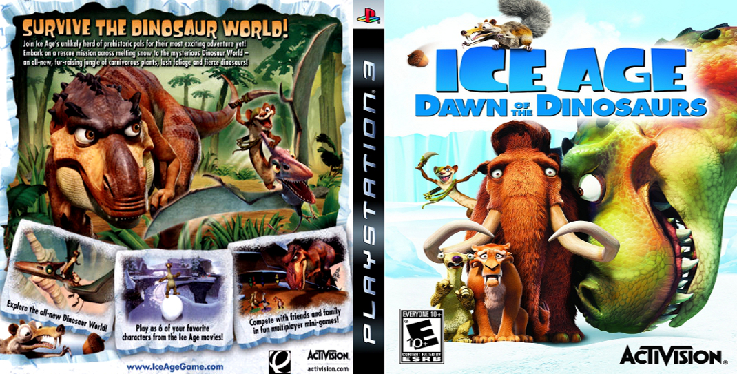 GAMES & GAMERS ICE AGE 3 DAWN OF THE DINOSAURS PS3 DOWNLOAD