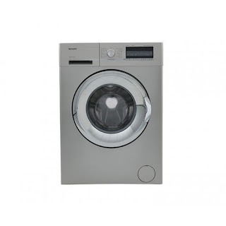 غسالة ملابس شارب ديجيتال تحميل أمامي سعة 7 كجمES-FP710BX3-S   