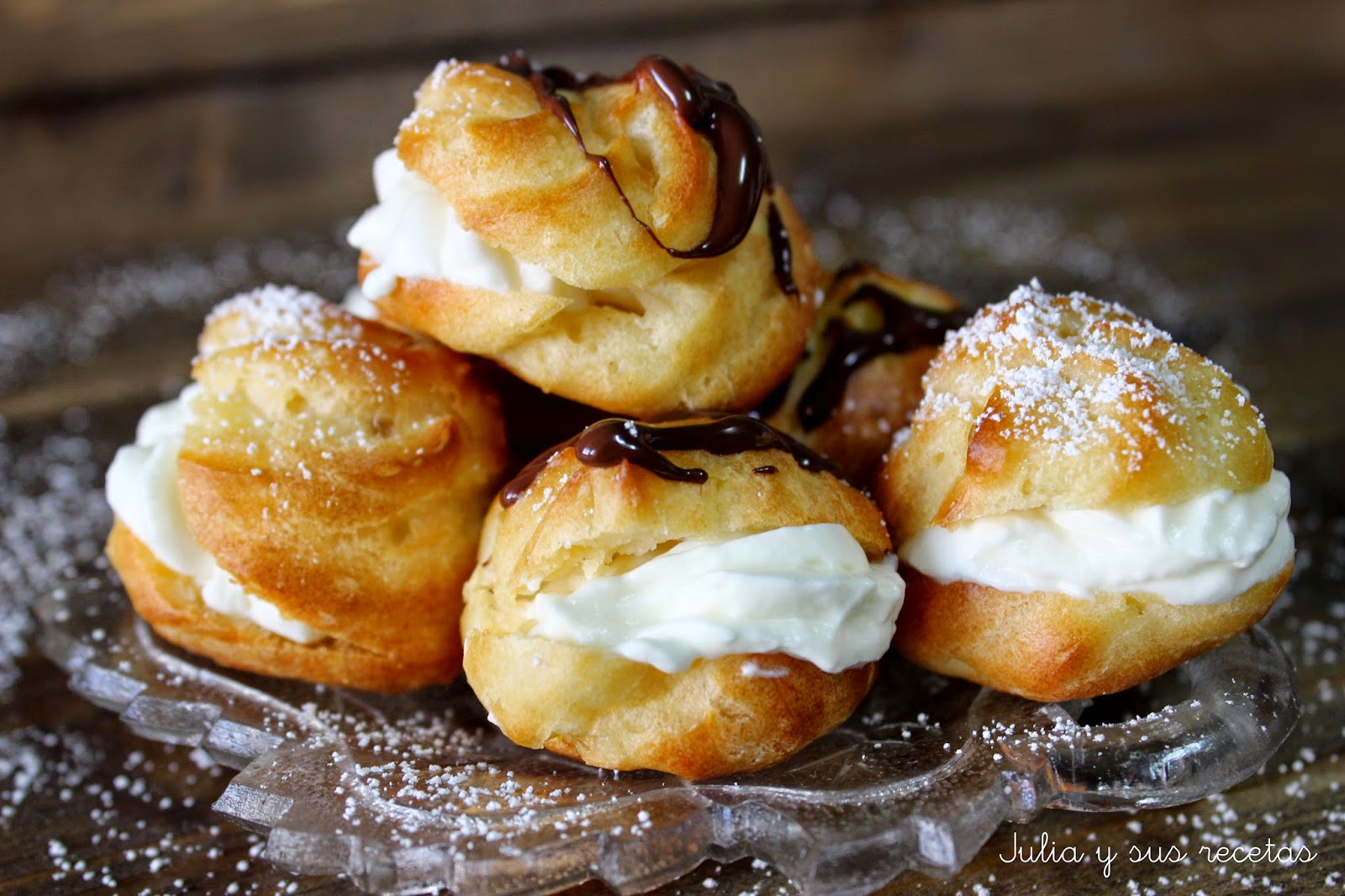 JULIA Y SUS RECETAS: Profiteroles