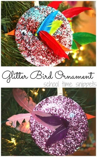 recycled cd christmas tree ornament