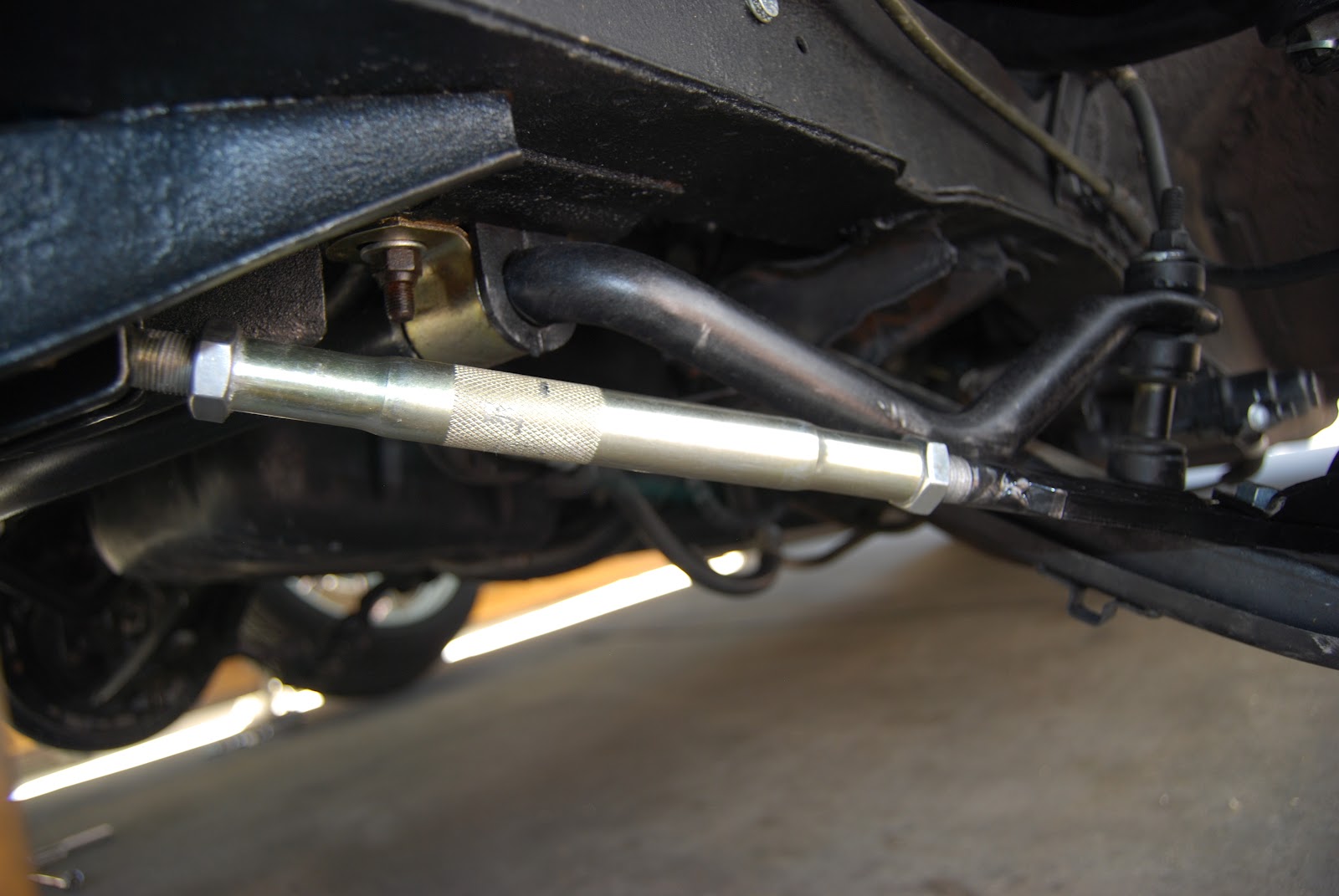 LeLu's 66 Mustang Adjustable Strut Rods, More Cut Springs & New