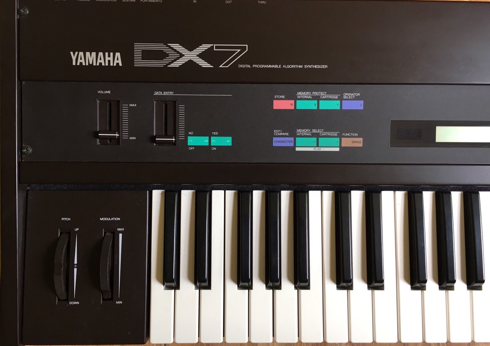MATRIXSYNTH Yamaha DX7 (w/ 5 ROM Cartridges!) Digital FM Synthesizer