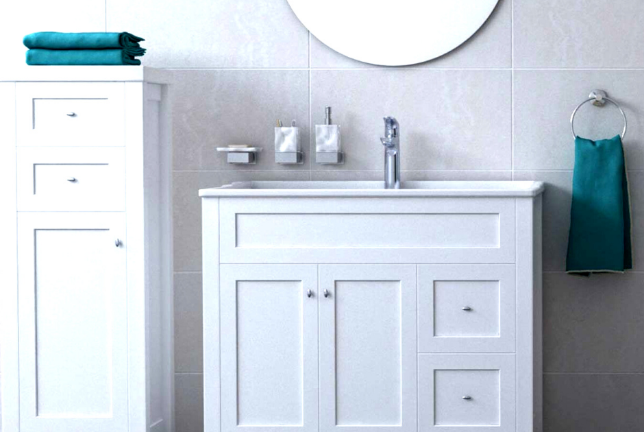 bathroom side white Tips Pedia