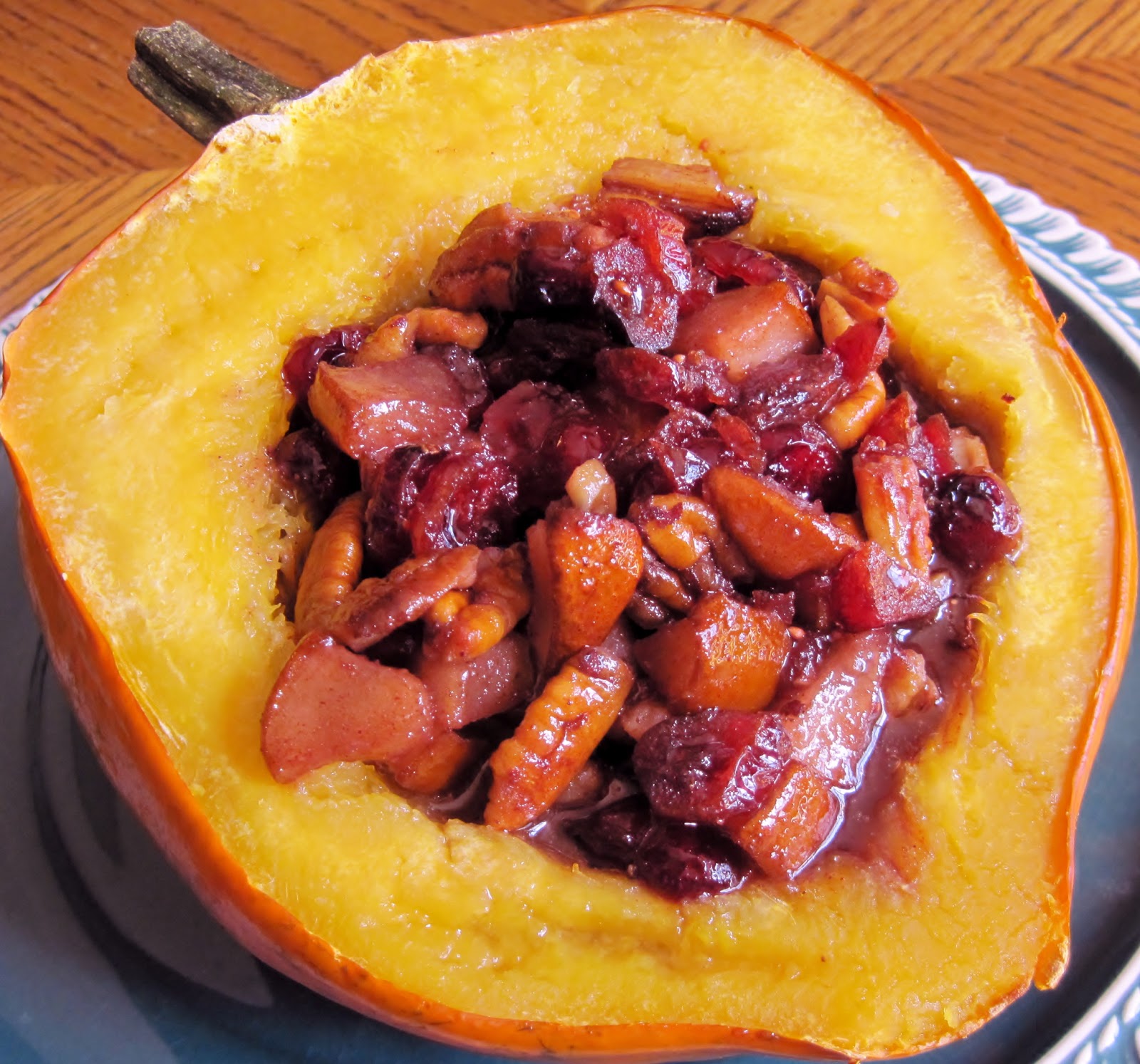 Carolina Sauce Company Acorn Squash with Spiced Fruit & Nuts