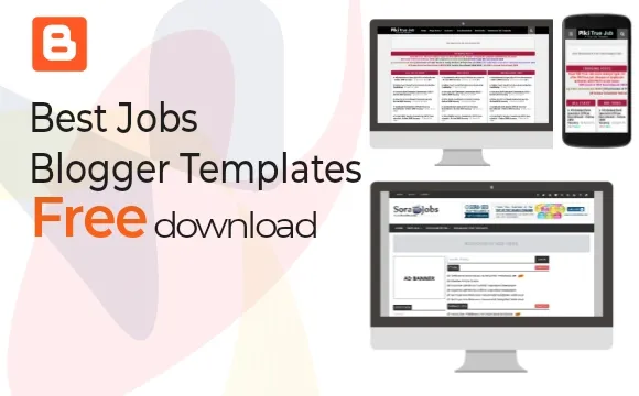 5 Best Free Blogger Templates for Starting Jobs Portal