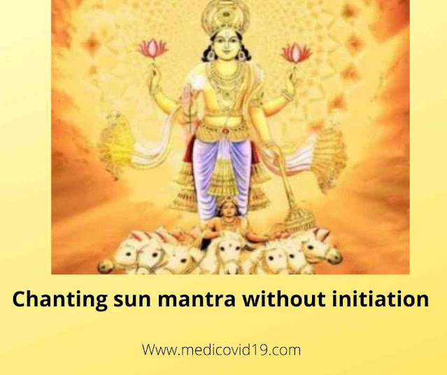 Chanting Sun Mantra without Initiation