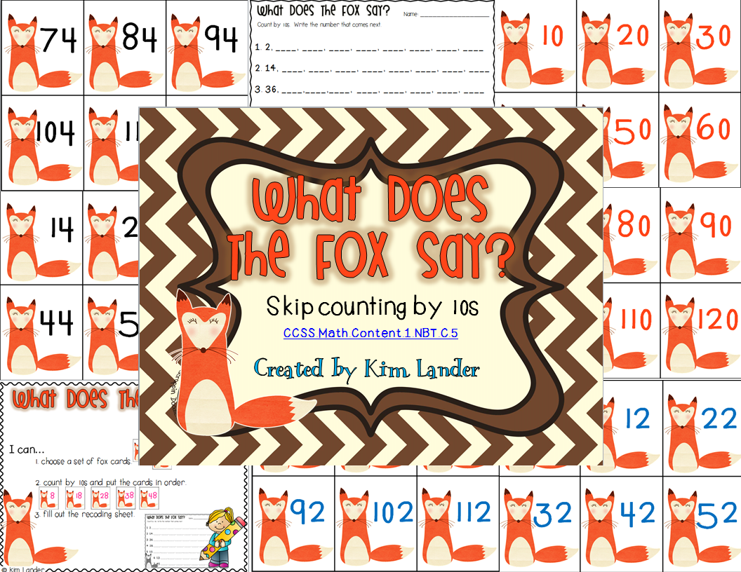 http://www.teacherspayteachers.com/Product/What-Does-the-Fox-Say-Common-Core-Aligned-1182617