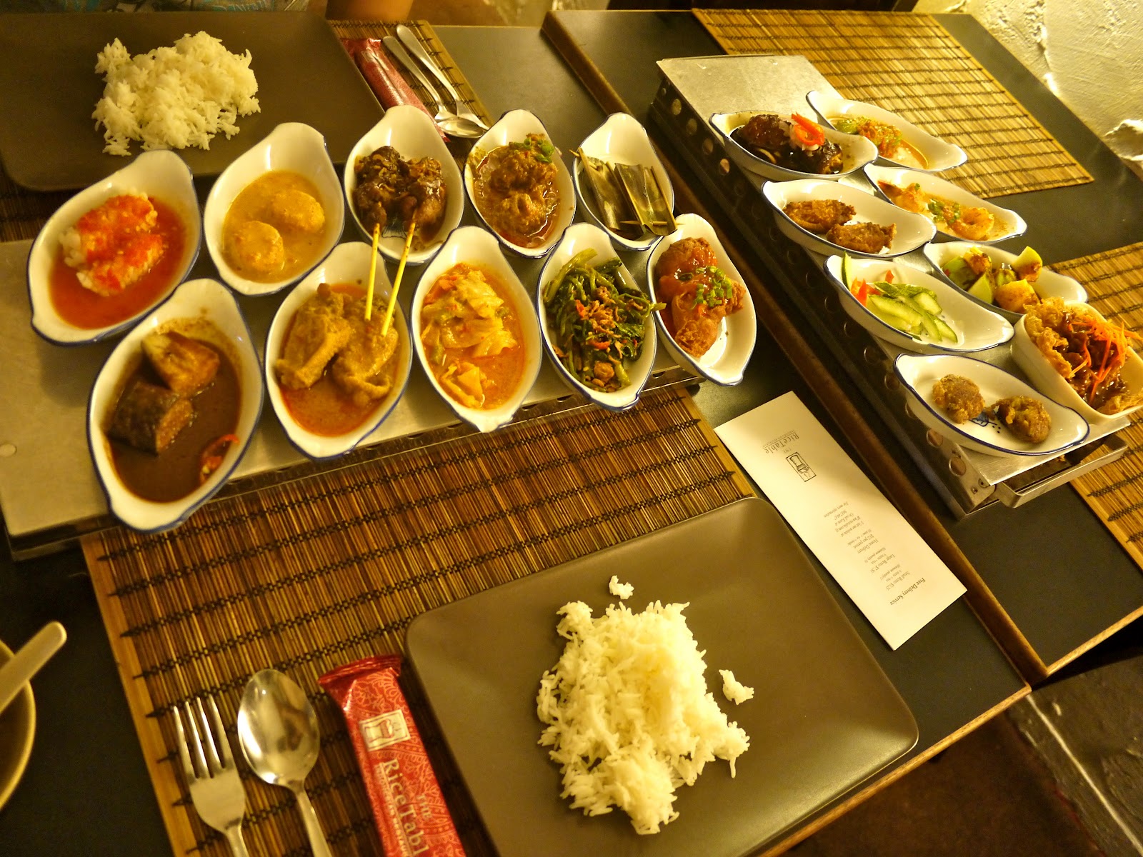 ( The Rice Table @ International Building ) Indonesian Buffet.. Eat all
