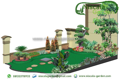 Desain Taman Minimalis dan Taman Tropis