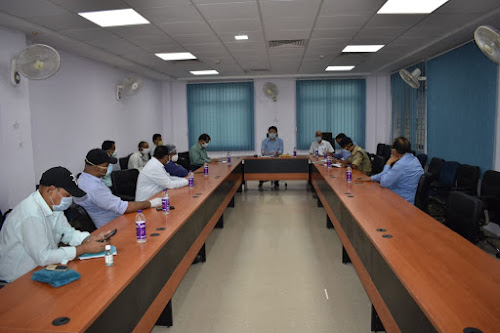 कोरोना मरीजों का बेहतर इलाज करें चिकित्सक : आयुक्त, AnjNewsMedia, Commissioner-Asangama-Chuba-Aao-Holds-Meeting-About-Corona-Test-At-Gaya-ANMMCH