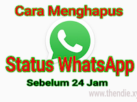 Cara Menghapus Status WhatsApp Dengan Mudah Tanpa Harus Menunggu 24jam Cara Menghapus Status WhatsApp Dengan Mudah Tanpa Harus Menunggu 24jam