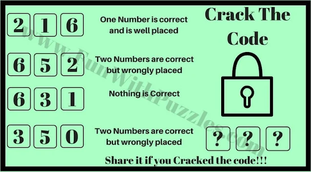 Crack the Code Puzzles: Crack this Code