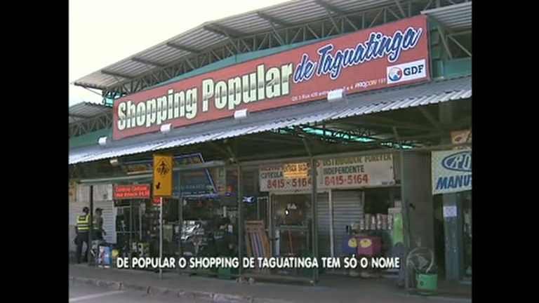 Shoping Popular de Taguatinga.