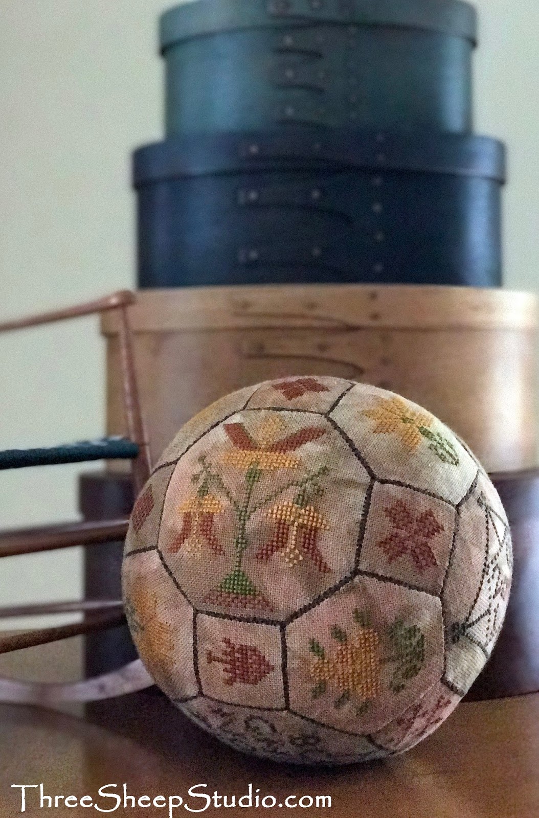 Three Sheep Studio The Making Of A Quaker Ball...