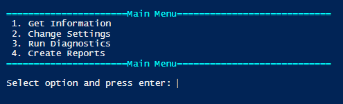 Animus Prime: Create PowerShell Multi-Menu Tool: Part I