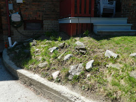 Forest Hill Toronto new rock garden before by Paul Jung Gardening Services Inc