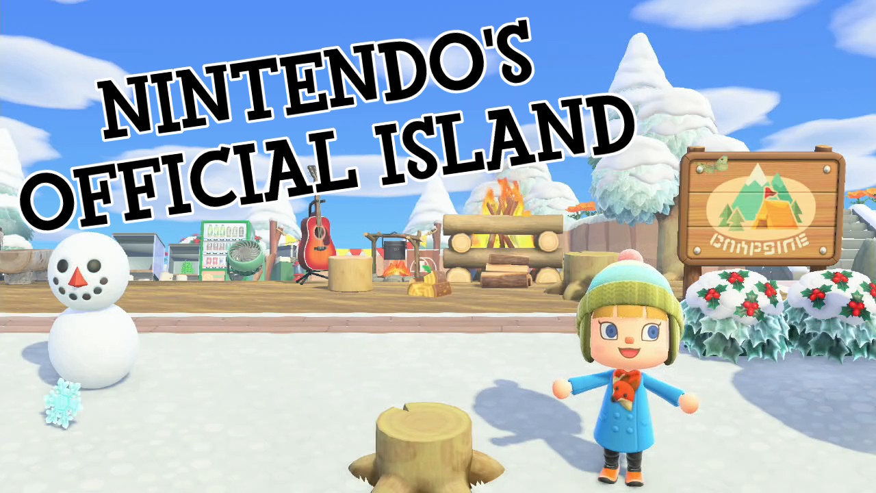 Nintendo Shares Their Official Island in Animal Crossing: New Horizons