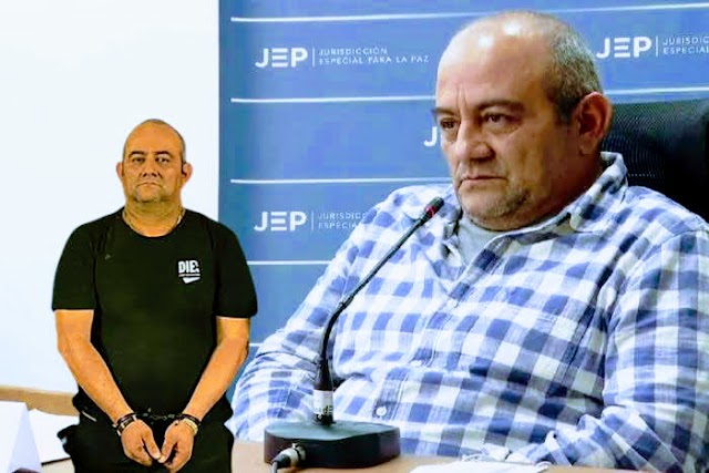Exjefe paramilitar Dairo Antonio Úsuga, alias "Otoniel", reveló cómo las Autodefensas Unidas de Colombia eran apoyadas en bombardeos por el Ejército colombiano