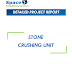 Project Report on Stone Crushing Unit