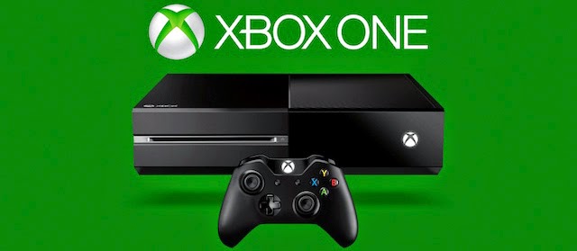 Image de la XBOX ONE mise en avant à la conférence Microsoft de l'E3 2014