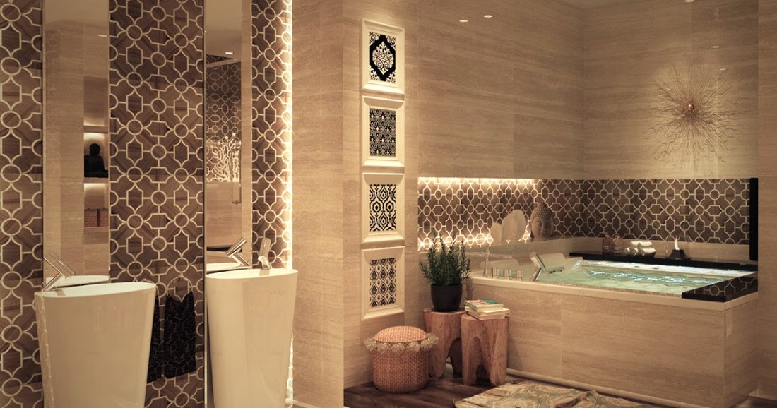 افكار ديكور حمامات قم بتنفيذها لتعطي جمال للحمام