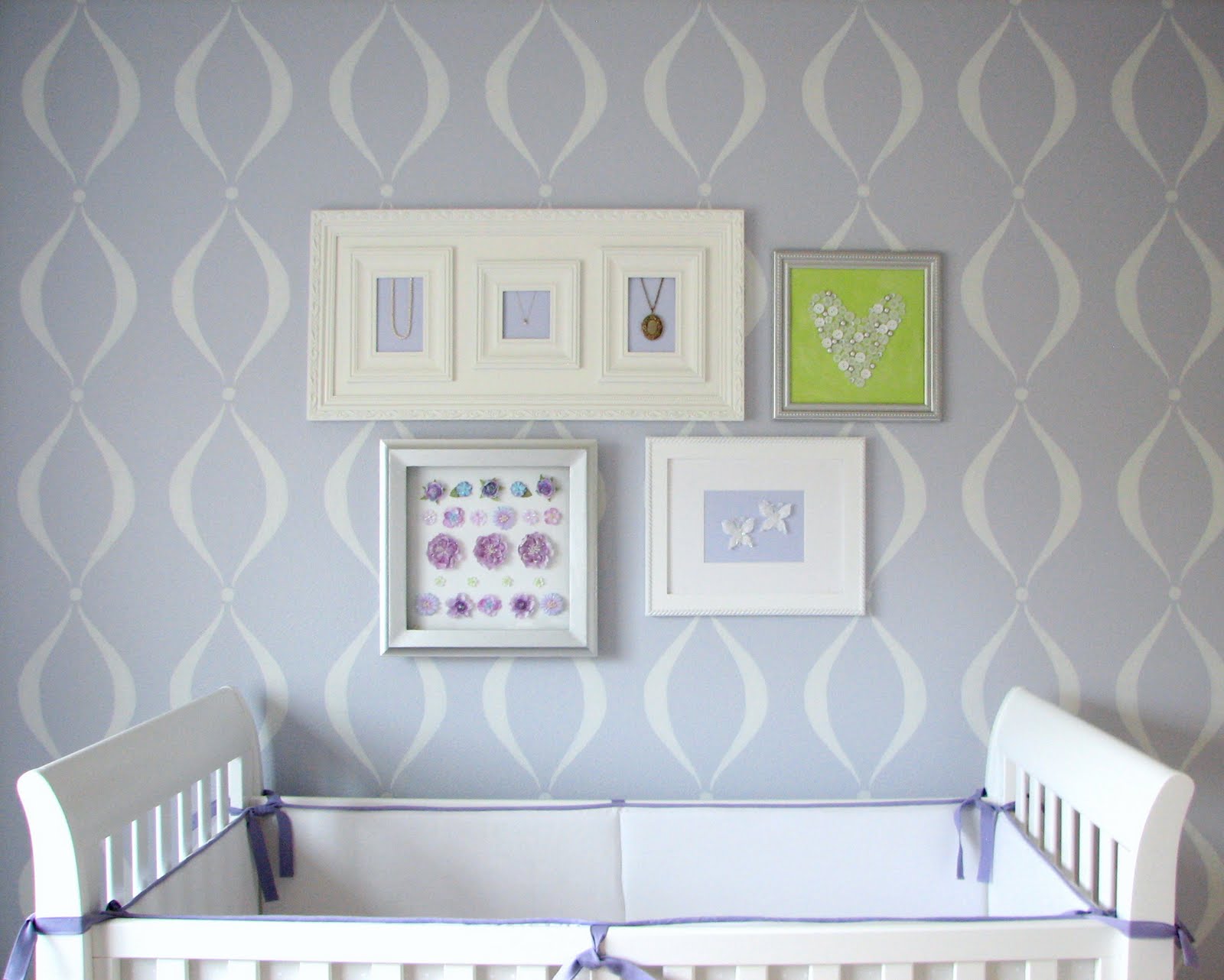 What I Made Today: Baby Girl's Nursery: Wall Art