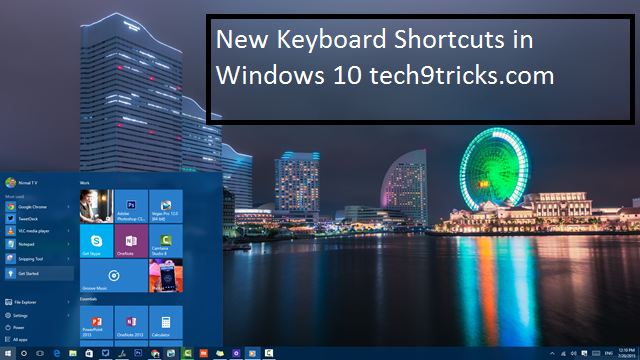 29 New Keyboard Shortcuts in Windows 10