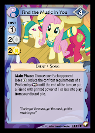 My Little Pony Find the Music in You Equestrian Odysseys CCG Card